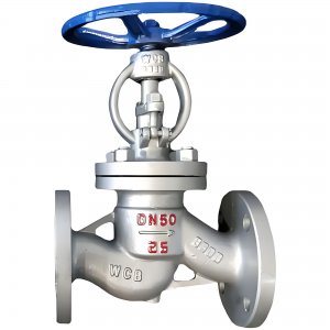 截止閥J41H-25\DN50介質(zhì)為高溫蒸汽及水，溫